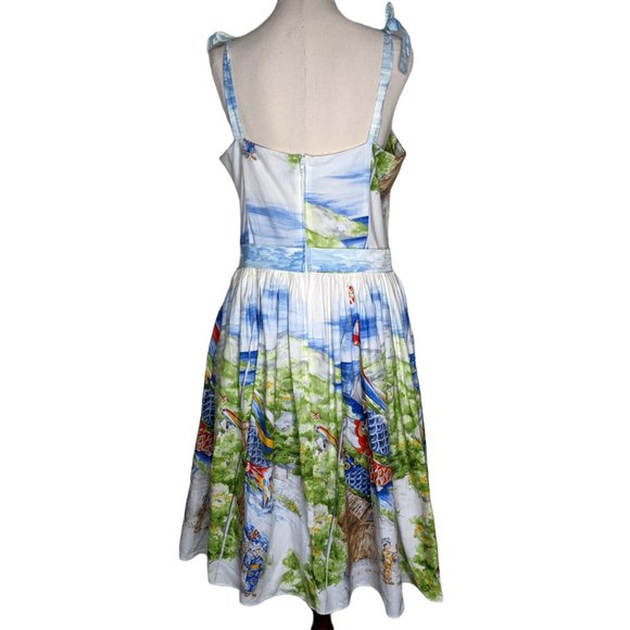 Bernie Dexter Koi Japan summer strap dress - Picture 2 of 7